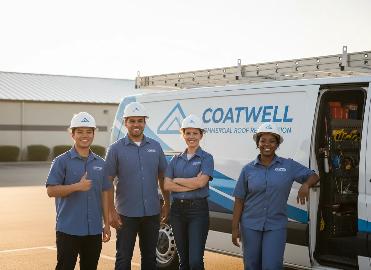 Commercial roof coating company in Pelican Lake, WI